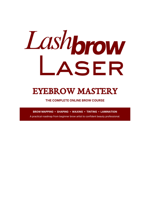 Lash Brow Laser Eyebrow Mastery ebook cover